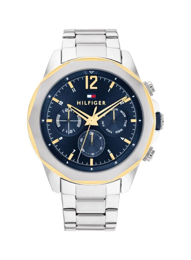TOMMY HILFIGER Analogue Multifunction Watch with Steel Bracelet